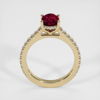1.66 Ct. Ruby Ring, 14K Yellow Gold 3