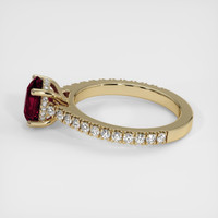 1.66 Ct. Ruby Ring, 14K Yellow Gold 4