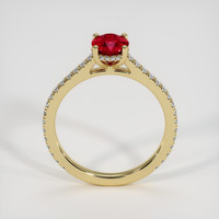 1.01 Ct. Ruby Ring, 14K Yellow Gold 3