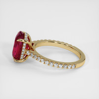 5.35 Ct. Ruby Ring, 14K Yellow Gold 4