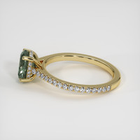2.05 Ct. Sapphire Ring, 14K Yellow Gold 4