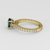 2.00 Ct. Bi Color Sapphire Ring, 14K Yellow Gold 4