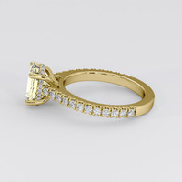 2.41 Ct. Yellow Sapphire Ring, 18K Yellow Gold 4