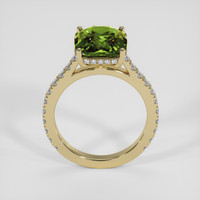 5.26 Ct. Bi Color Sapphire Ring, 18K Yellow Gold 3