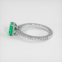 1.56 Ct. Emerald Ring, Platinum 950 4