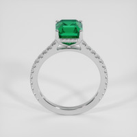 2.79 Ct. Emerald Ring, Platinum 950 3