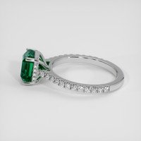 2.79 Ct. Emerald Ring, Platinum 950 4
