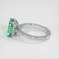 2.43 Ct. Emerald Ring, Platinum 950 4