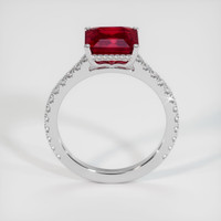 2.92 Ct. Ruby Ring, Platinum 950 3