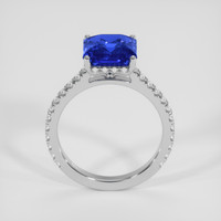 5.06 Ct. Blue Sapphire Ring, 10K White Gold 3