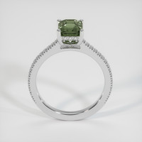 2.11 Ct. Sapphire Ring, 14K White Gold 3