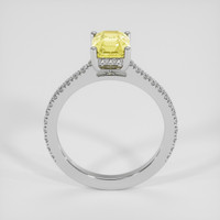 2.06 Ct. Yellow Sapphire Ring, 14K White Gold 3
