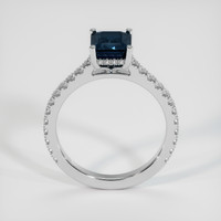 1.57 Ct. Sapphire Ring, 18K White Gold 3
