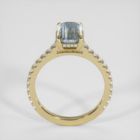 2.97 Ct. Bi Color Sapphire Ring, 10K Yellow Gold 3