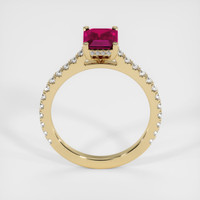 2.00 Ct. Ruby Ring, 14K Yellow Gold 3