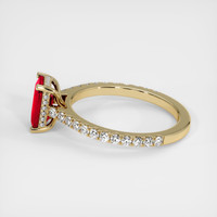 2.01 Ct. Ruby Ring, 14K Yellow Gold 4