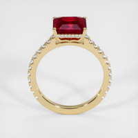 2.92 Ct. Ruby Ring, 14K Yellow Gold 3