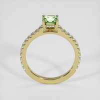 1.18 Ct. Green Sapphire Ring, 14K Yellow Gold 3