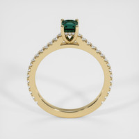 0.74 Ct. Sapphire Ring, 14K Yellow Gold 3