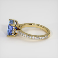 4.08 Ct. Sapphire Ring, 14K Yellow Gold 4