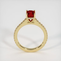 1.65 Ct. Ruby Ring, 18K Yellow Gold 3