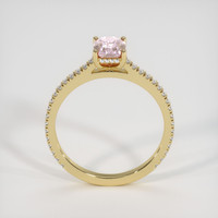 1.57 Ct. Padparadscha Sapphire Ring, 18K Yellow Gold 3