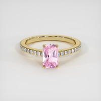2.13 Ct. Sapphire Ring, 18K Yellow Gold 1