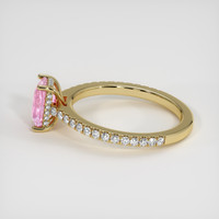 2.13 Ct. Sapphire Ring, 18K Yellow Gold 4
