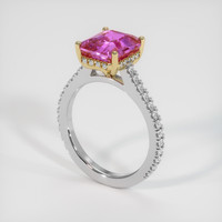 5.04 Ct. Sapphire Ring, 18K Yellow & White 2