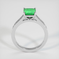 1.19 Ct. Emerald Ring, Platinum 950 3