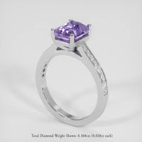 2.64 Ct. Gemstone Ring, Platinum 950 2