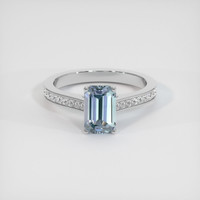 2.32 Ct. Sapphire Ring, Platinum 950 1