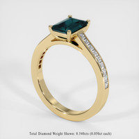 1.08 Ct. Gemstone Ring, 14K Yellow Gold 2