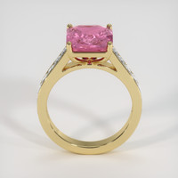 3.37 Ct. Pink Sapphire Ring, 14K Yellow Gold 3