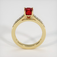 1.65 Ct. Ruby Ring, 14K Yellow Gold 3