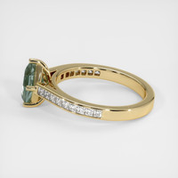 1.18 Ct. Sapphire Ring, 14K Yellow Gold 4
