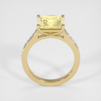 4.00 Ct. Sapphire Ring, 14K Yellow Gold 3