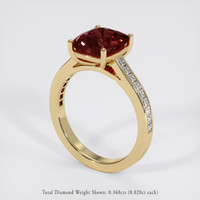 3.07 Ct. Gemstone Ring, 18K Yellow Gold 2