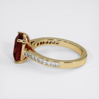 3.07 Ct. Gemstone Ring, 18K Yellow Gold 4