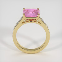 2.63 Ct. Pink Sapphire Ring, 18K Yellow Gold 3
