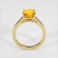 3.21 Ct. Yellow Sapphire Ring, 18K Yellow Gold 3