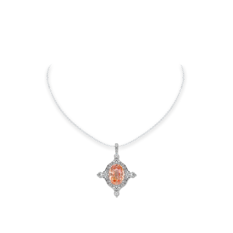 Jewelry image on model
