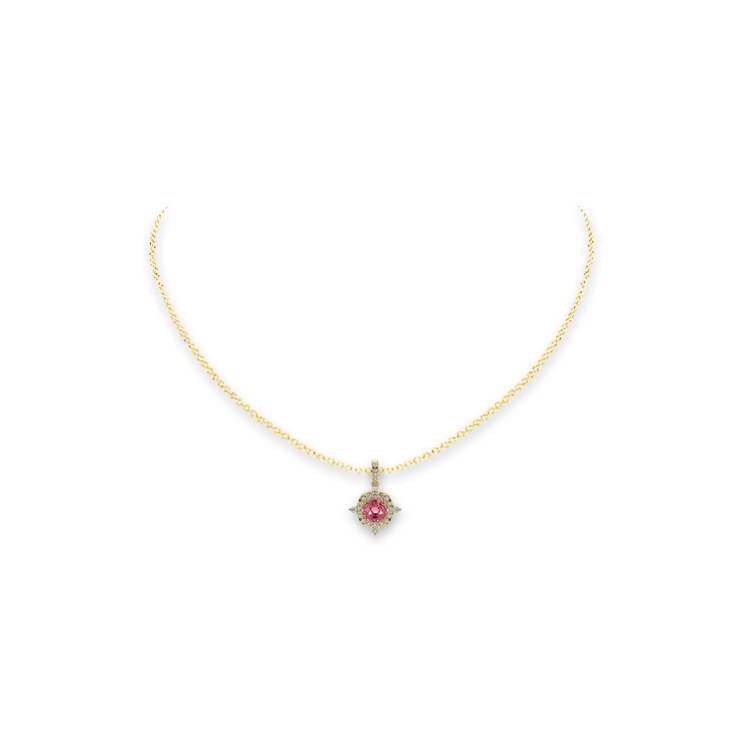 Jewelry image on model