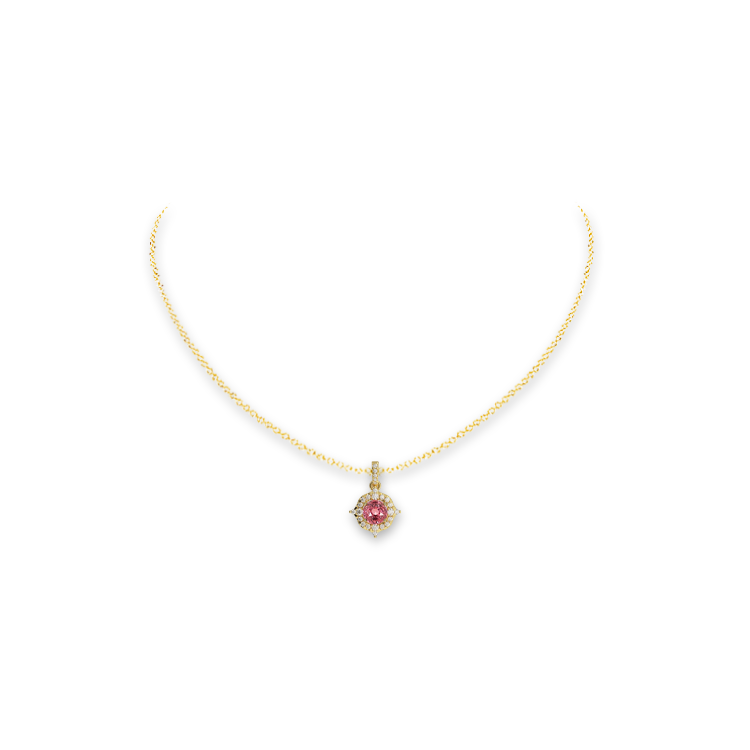 Jewelry image on model