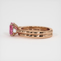 1.74 Ct. Sapphire Ring, 14K Rose Gold 4