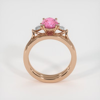 1.74 Ct. Sapphire Ring, 18K Rose Gold 3