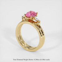 1.74 Ct. Sapphire Ring, 14K Yellow Gold 2