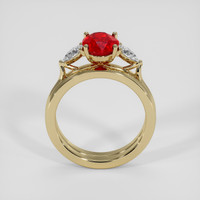 1.98 Ct. Ruby Ring, 14K Yellow Gold 3