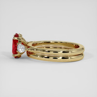 1.98 Ct. Ruby Ring, 18K Yellow Gold 4
