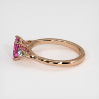 1.32 Ct. Sapphire Ring, 14K Rose Gold 4